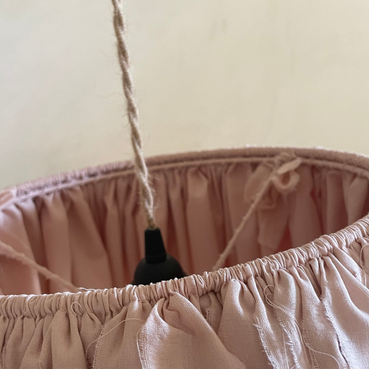 Lámpara MUSA ALGODÓN FINO 30 CM