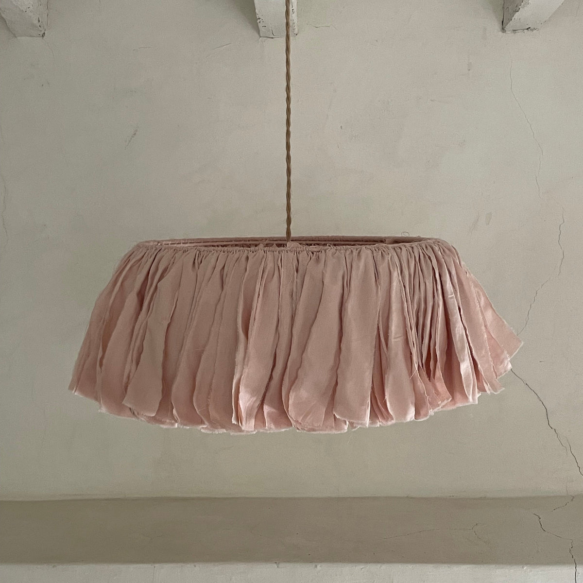 Lámpara MUSA  ALGODÓN FINO  45CM