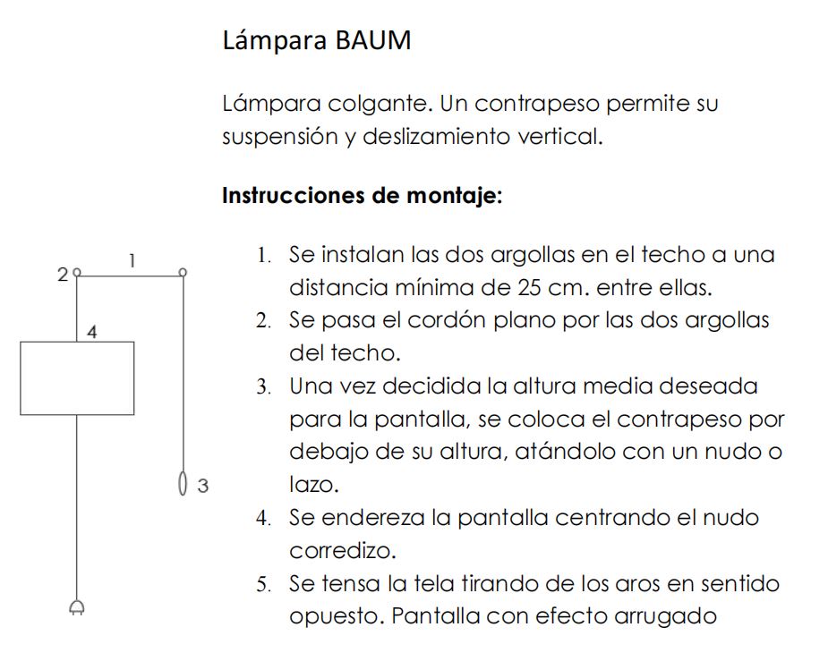 BAUM lamp